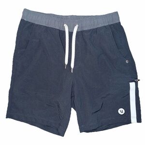 VUORI Novelty Kore Lined Athletic Shorts 7” Performance Men’s Small In Navy
